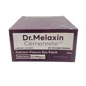 Dr.Melaxin Cemenrete Calcium Volume Eye Patch 60ea Firming K-Beauty Skincare